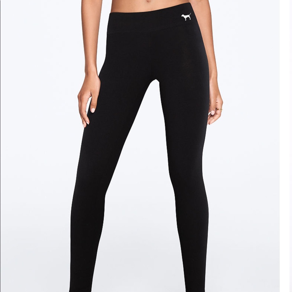 Black PINK VS athletic leggings